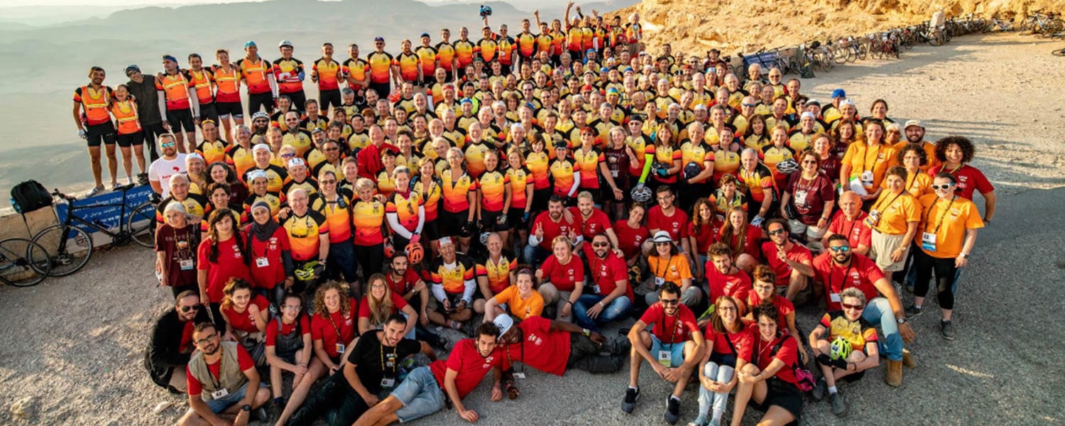 Sholom Riders Crush the Israel Ride!