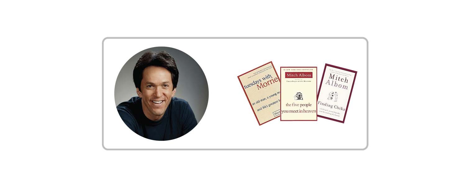 Best Selling Author Mitch Albom